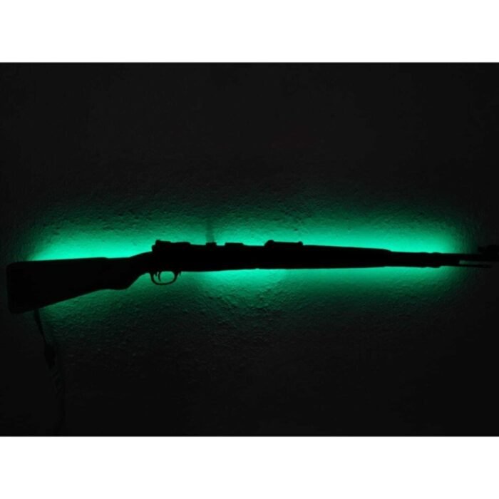 Kar98 Led Işıklı Ahşap Tablo