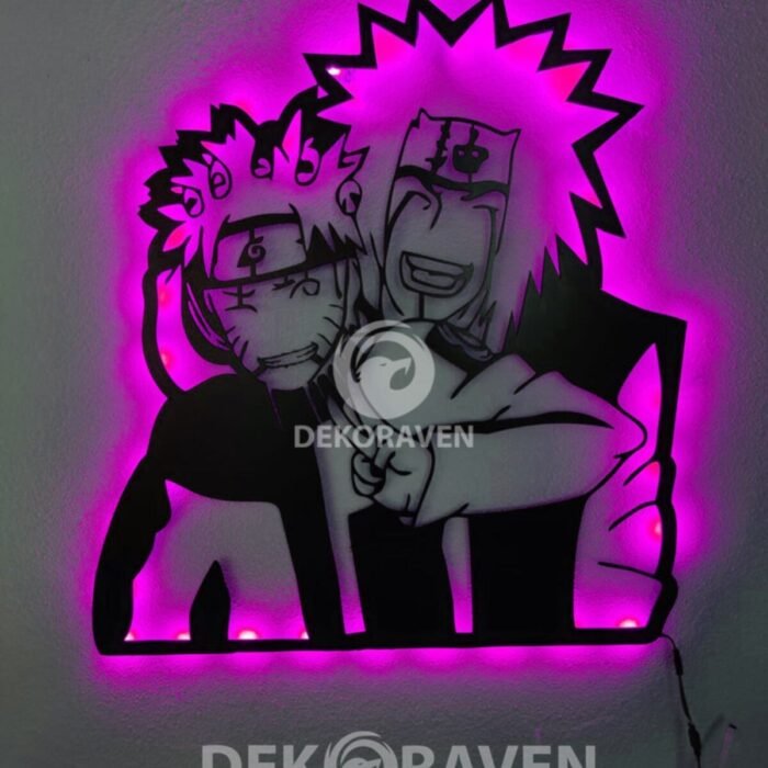 Anime-naruto Led Işıklı Tablo