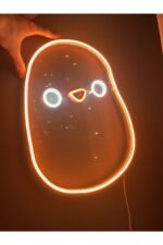 Patates Neon Led Tablo Duvar Dekorasyonu