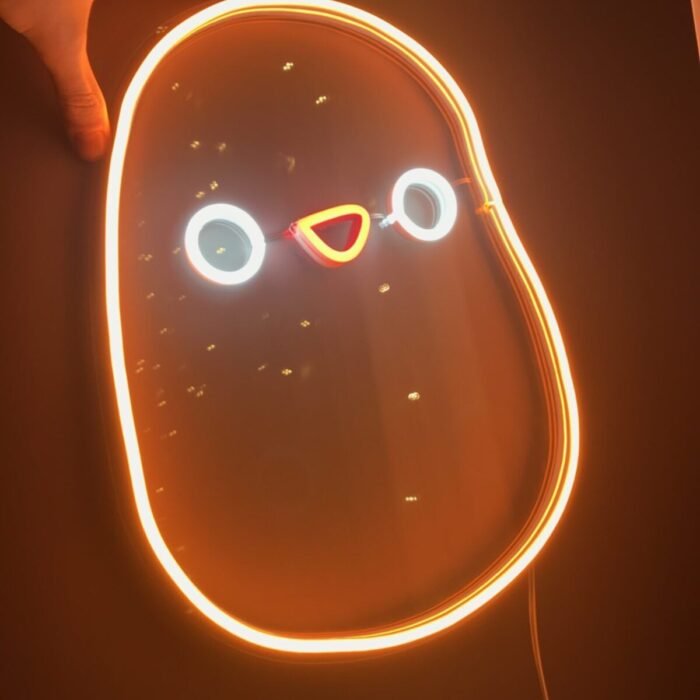 Patates Neon Led Tablo Duvar Dekorasyonu