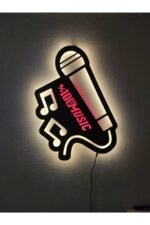 %100 Music Canlı Müzik Arka Plan Dekoratif Aydınlatma