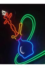 Nargile Neon Led Tabela Dekoratif Aydınlatma(50x35cm) - Görsel 2