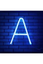 Kişiye Özel Neon Led Işıklı Yazı 1 Harf (YAZDIRMAK İSTEDİĞİNİZ YAZIYI SORU SOR KISMINDAN BELİRTİNİZ)