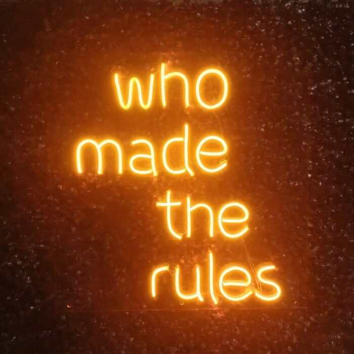 Who made the rules neon yazı led tabela