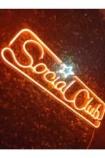 Social Club Gta Neon Led Tabela Dekoratif Aydınlatma(60x20cm) - Görsel 4