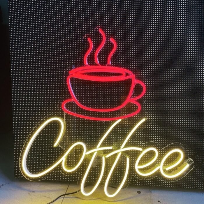 Coffee Fincan Neon Led