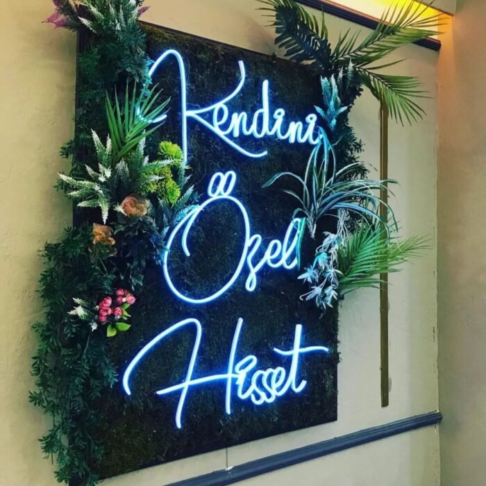 Kendini Özel Hisset Yazı Neon Led Tabela