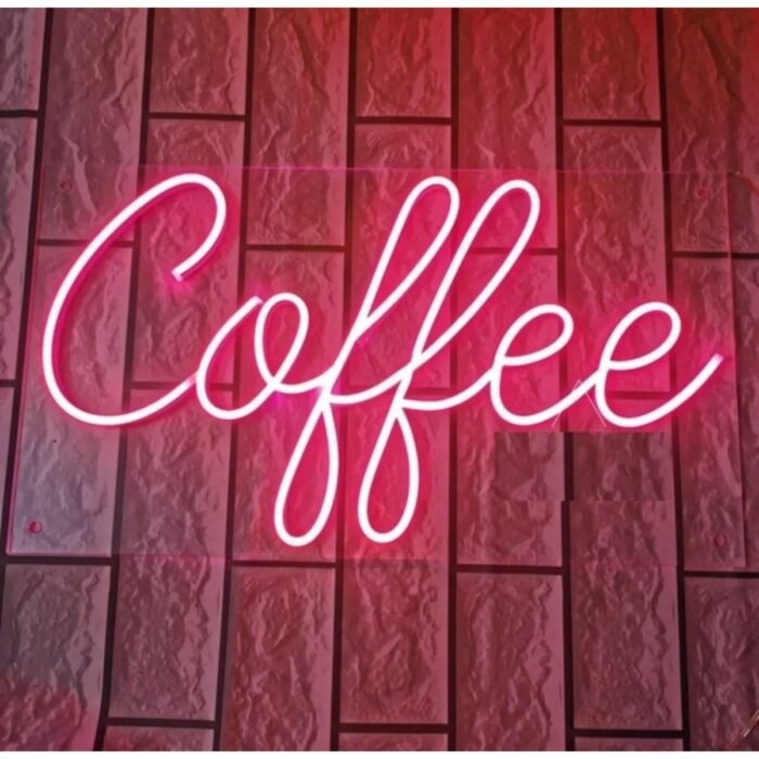 Coffee-kahve Kafe Neon Led Tabela Dekoratif Aydınlatma