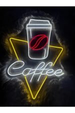 Coffee Kahve Neon Led Kafe Duvar dekoru