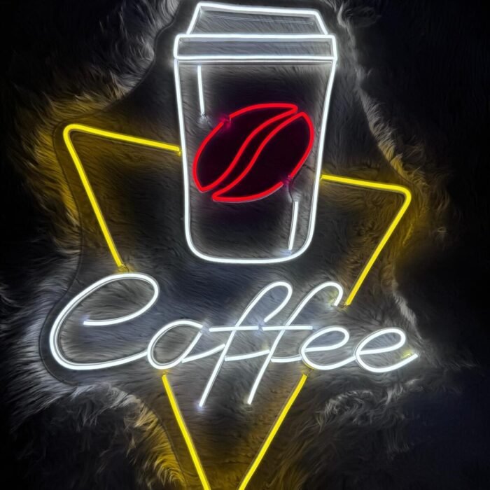 Coffee Kahve Neon Led Kafe Duvar dekoru