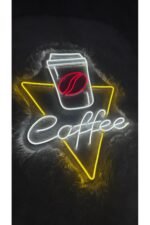 Coffee Kahve Neon Led Kafe Duvar dekoru - Görsel 2
