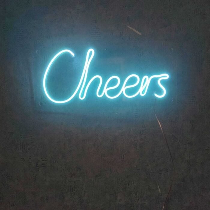 Cheers Neon Tabela Neon Yazı Dekoratif Aydınlatma