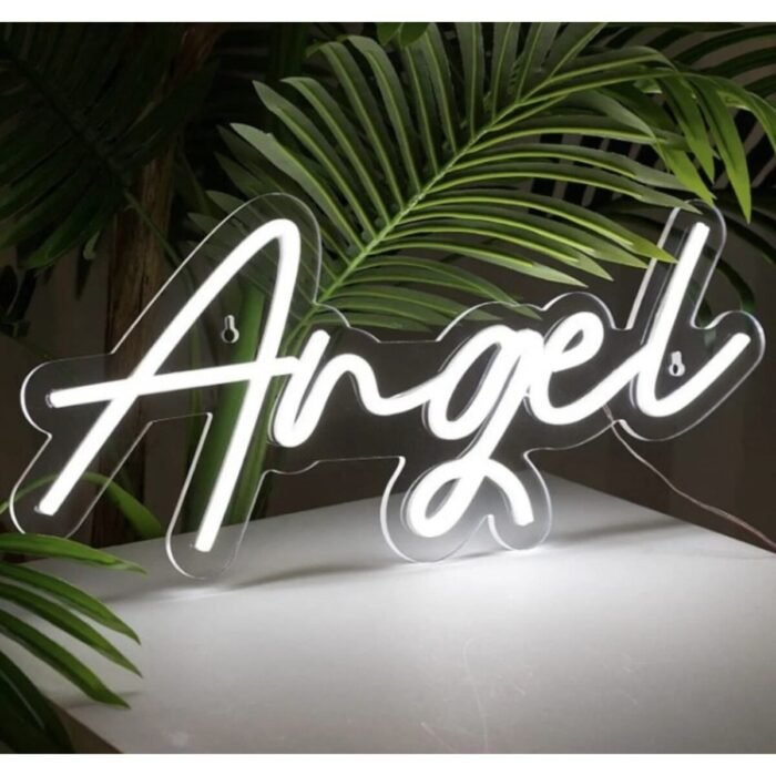 Angel Yazılı Neon Led