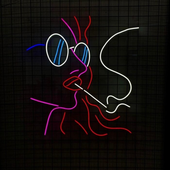 Kadın Görsel Neon Led