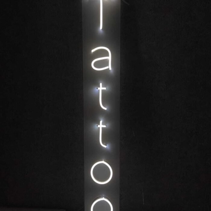 Tattoo Neon Tabela Neon Yazı Dekoratif Aydınlatma