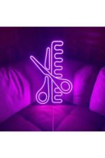 Tarak Makas Neon Led - Görsel 2