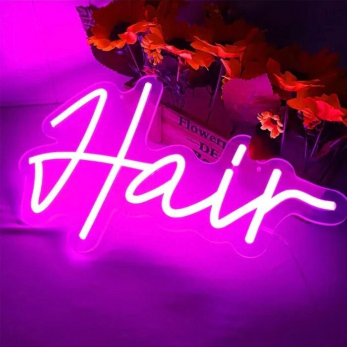 Hair Neon Led Yazı