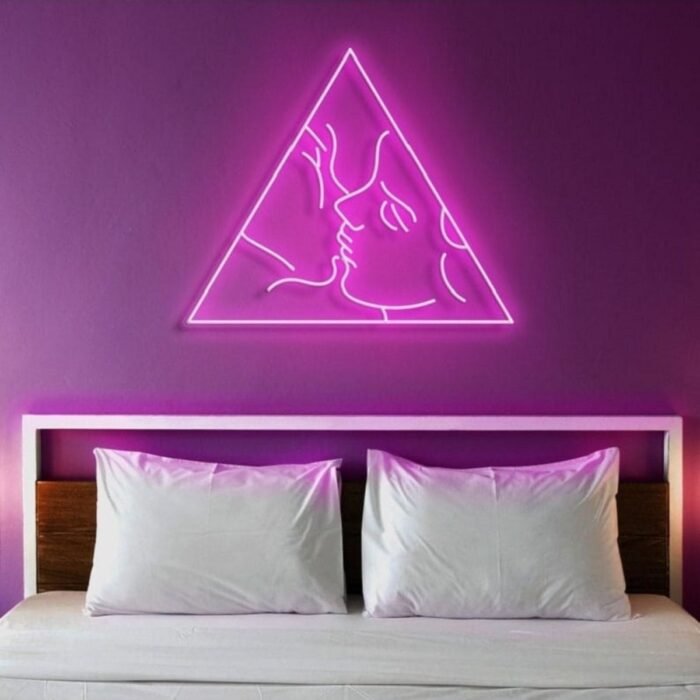 Man&woman - Neon Led Dekoratif Duvar Yazısı Tabelası Aydınlatması Gece Lambası Smc -1016