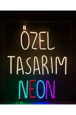 Kişiye Özel Neon Led 30cm 3 Harf