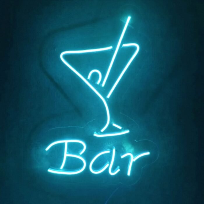 Bar Neon Tabela Kokteyl Neon Duvar Dekorasyonu Dekoratif Aydınlatma