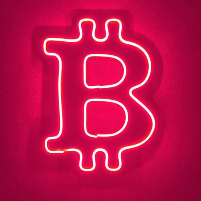 Bitcoin Neon Tabela Btcneon Led Dekoratif Kripto Para Duvar Aydınlatması Spor Neon Duvar Dekorasyonu