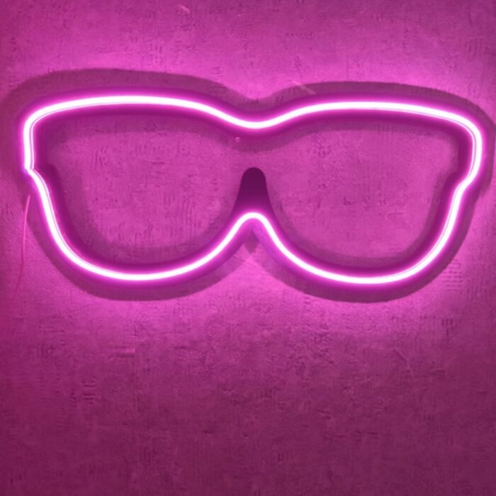 Gözlük Neon Tabela Gözlükçü Neon Led Dekoratif Duvar Aydınlatması Neon Duvar Dekorasyonu
