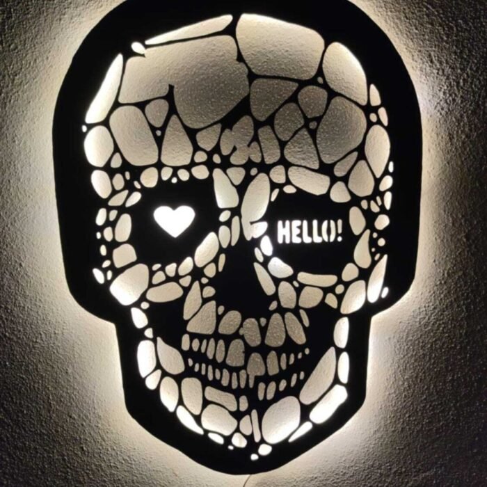Kuru Kafa Led Işıklı Tablo