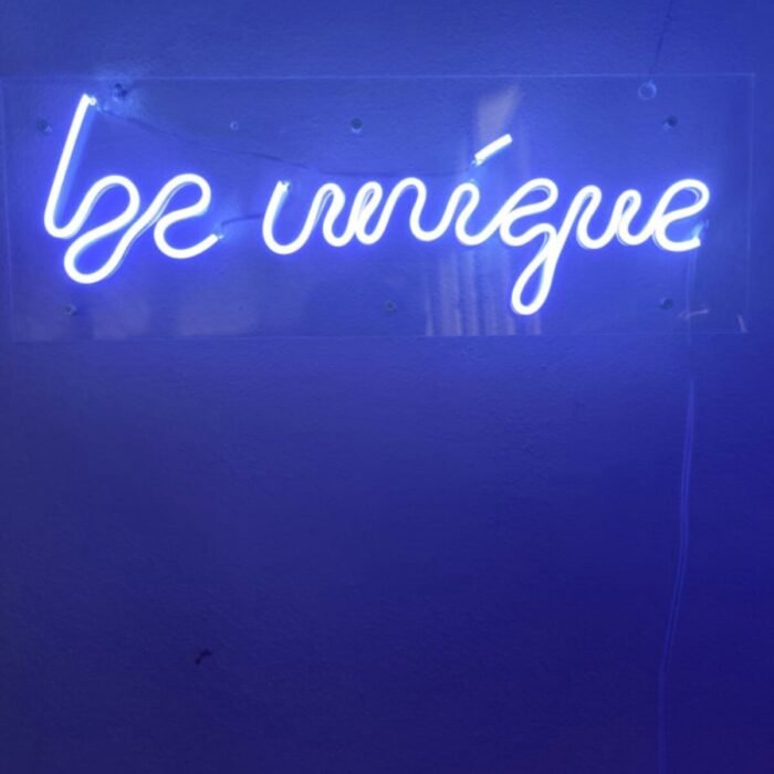 Be Unique Neon Şekiller Işaret Neon Led Dekoratif Duvar Aydınlatması Neon Duvar Yazısı