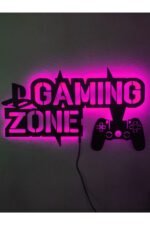 Gaming Zone Led Işıklı Tablo