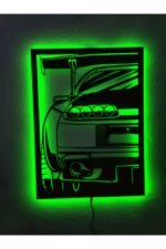 . Led Işıklı Ahşap Tablo
