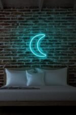 Ay Dekoratif Neon Led Aydınlatma - Görsel 2