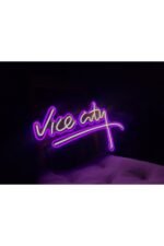 Vice City Led Tablo Duvar Dekorasyonu