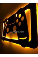 Playstation Konsol Led Işıklı Gamer Tablo - Görsel 2