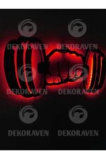 Dumbell Led Işıklı Tablo - Görsel 2