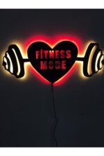 Fitness Mode Işıklı Tablo