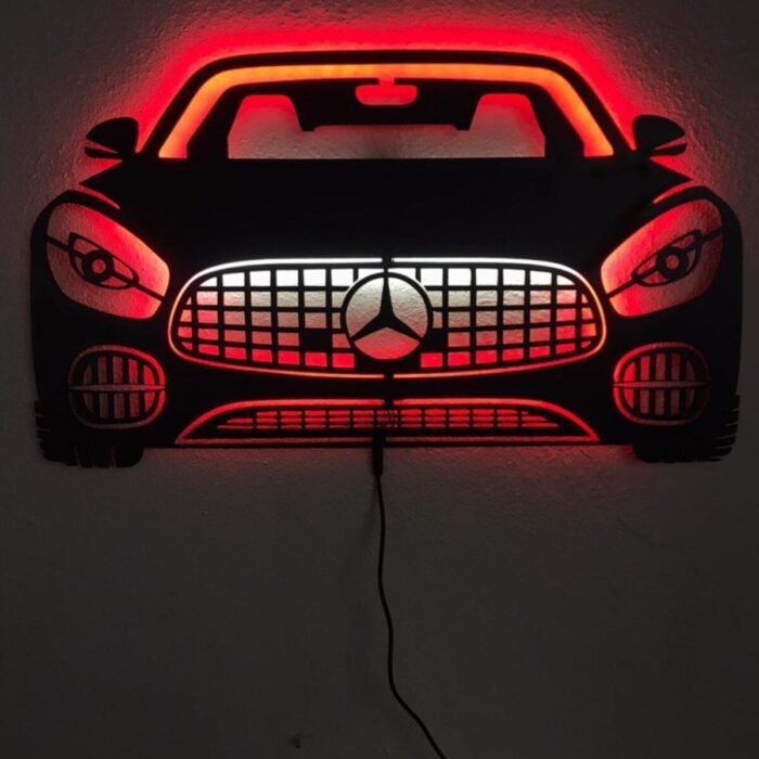 Mercedes Işıklı Tablo