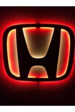 Honda Logo Işıklı Tablo