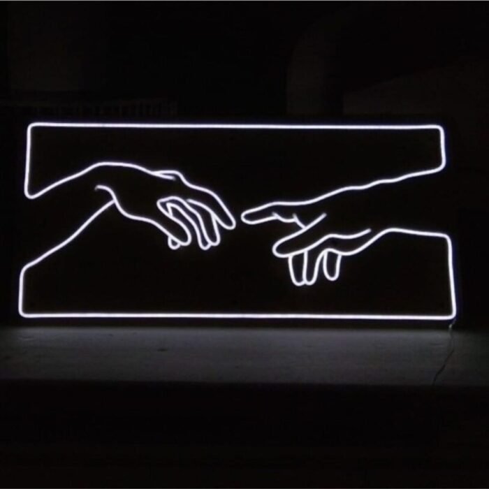 Neon Led Aydınlatma Touch Gece Lambası Parti Süsü Işıklı Duvar Dekor