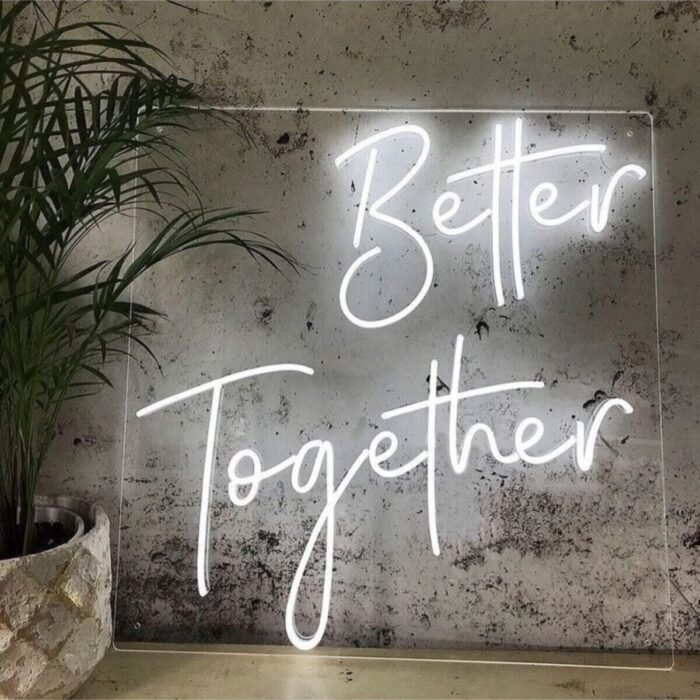 Neon Led Aydınlatma Better Gece Lambası Parti Süsü Işıklı Duvar Dekor
