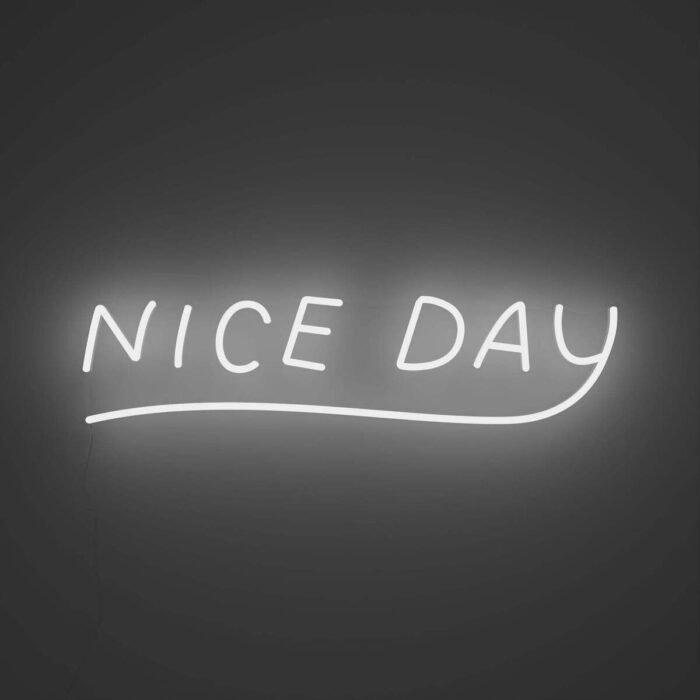Nice Day  Neon Led Tabela Dekoratif Aydınlatma
