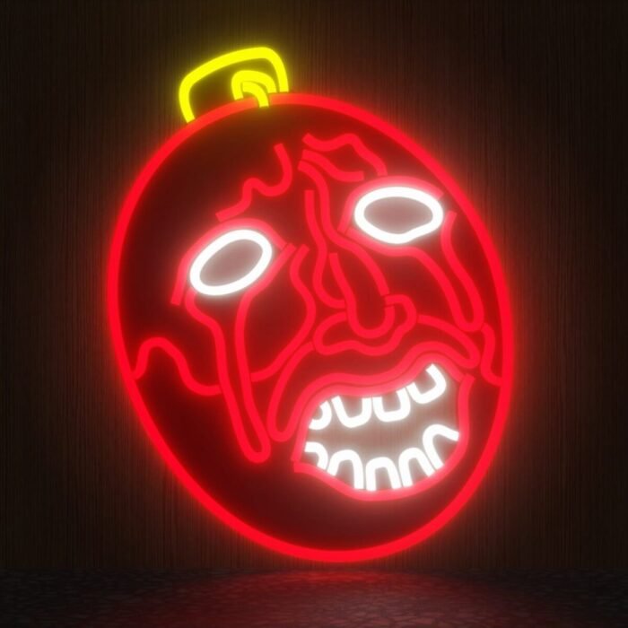 Berserk Behelit Griffith Kralın Yumurtası Neon Led Tabela Dekoratif Aydınlatma