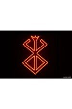 Berserk Neon Led Tabela Dekoratif Aydınlatma - Görsel 4