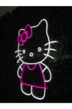 Hello Kitty Neon Led Tabela Dekoratif Aydınlatma - Görsel 2
