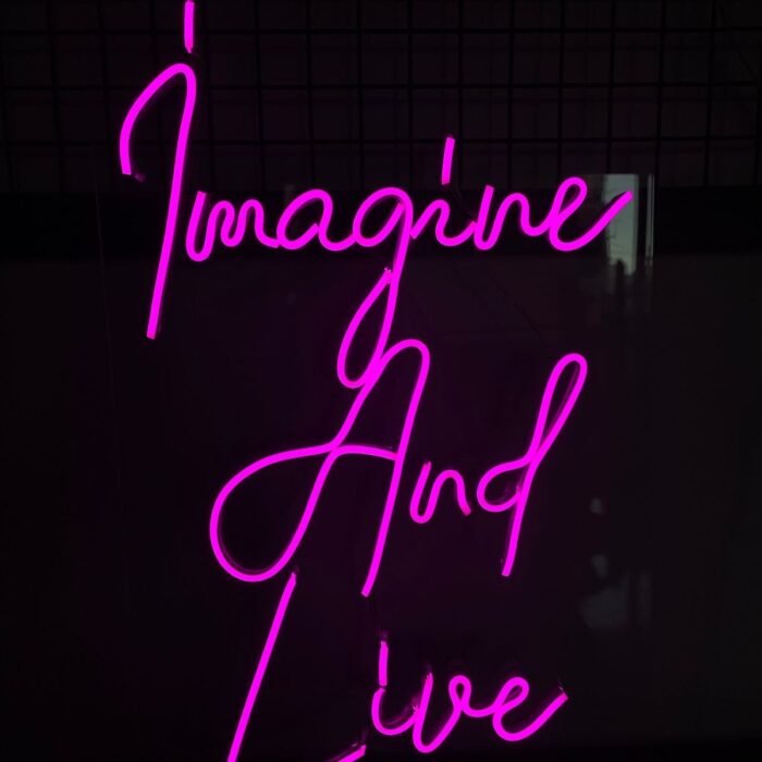 İmagine and live neon led