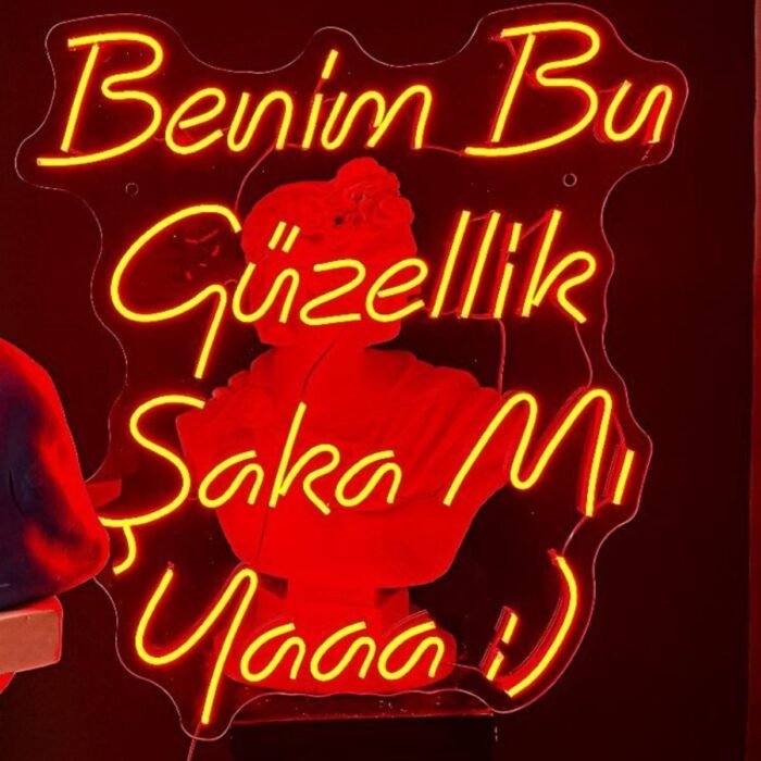 Benim bu güzellik şaka mı yağğğ neon led