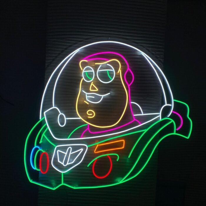 Buzz Işık Yılı Neon Dekoratif Aydınlatma