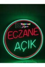 Eczane Açık Neonled 65*65 Ebat - Görsel 2