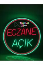 Eczane Açık Neonled 65*65 Ebat - Görsel 3