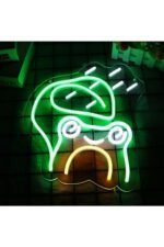 Tatlı Kurbağa Neon Led Tabela Dekoratif Aydınlatma - Görsel 2