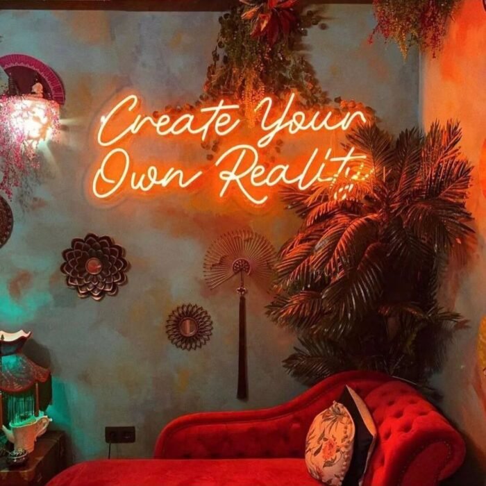Create Your Own Reality Neon tabela (80 cm)